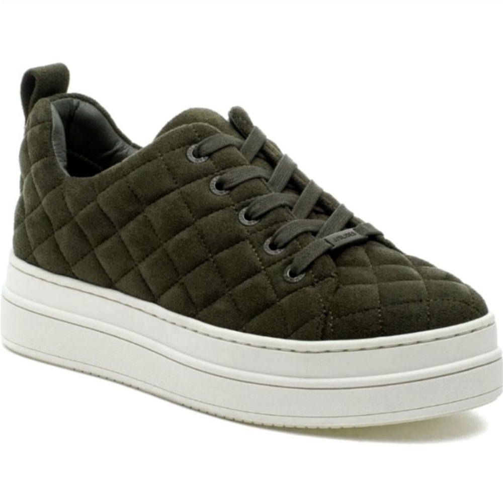J/Slides NYC Quilted Platform Sneaker